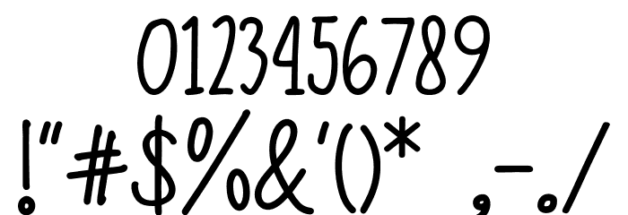 Mikuah Font OTHER CHARS