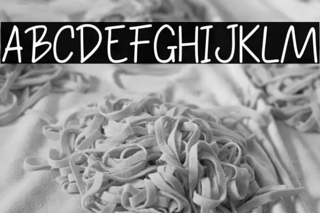 Mikuah फ़ॉन्ट examples