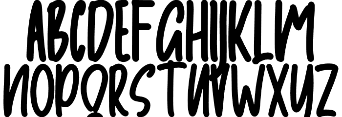 Mikulsa Font LOWERCASE