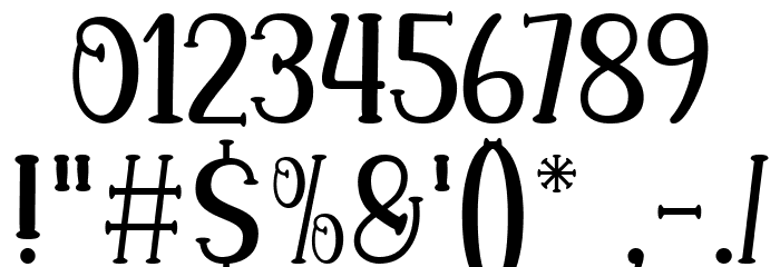 Mila Bright Font OTHER CHARS