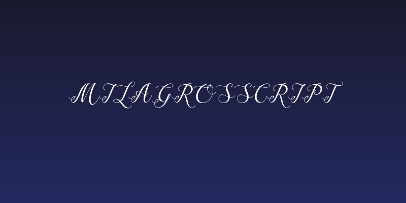 MilagrosScript Social Header