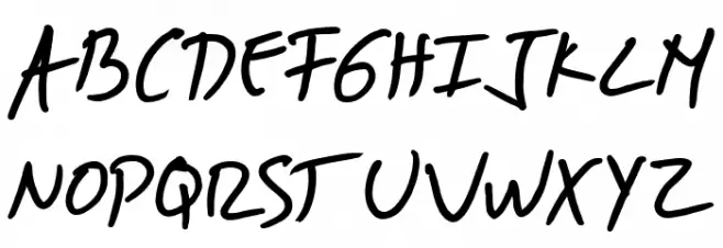 Milak Font Bold Schriftart Groß