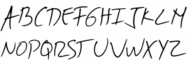 Milak Font Schriftart Groß