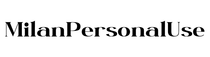 Milan Personal Use  font caratteri gratis