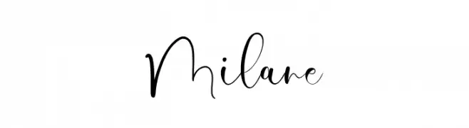 Milane  font caratteri gratis