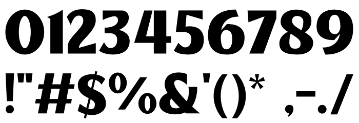Milanello Free フォント その他の文字