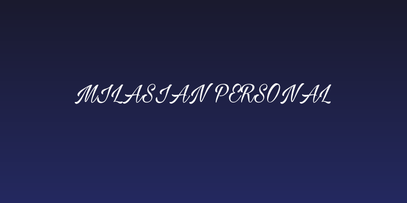 Milasian PERSONAL Social Header