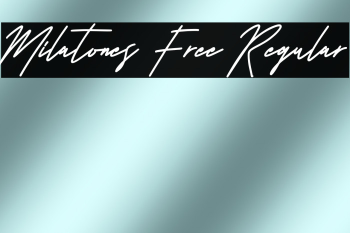 Milatones Free Regular Example 2