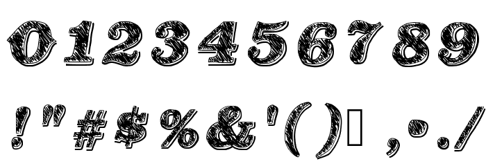 MildEast Font OTHER CHARS