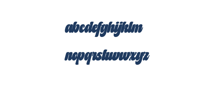 Mildenday Personal Use Lowercase