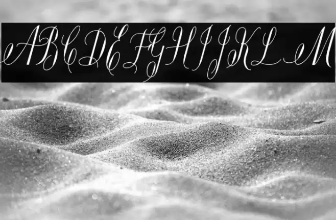 MildistanceDEMO Font examples