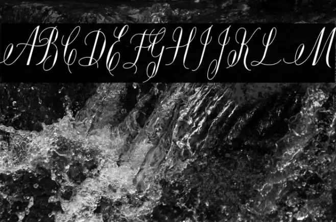 MildistanceDEMO Font examples