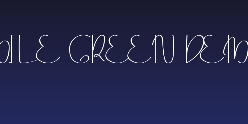 Mile Green Demo Social Header