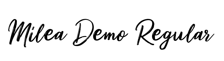 Milea Demo Regular  नि: शुल्क फ़ॉन्ट्स डाउनलोड