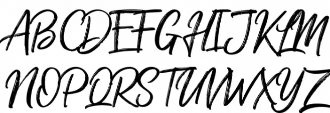 Milea Demo Regular Schriftart Groß