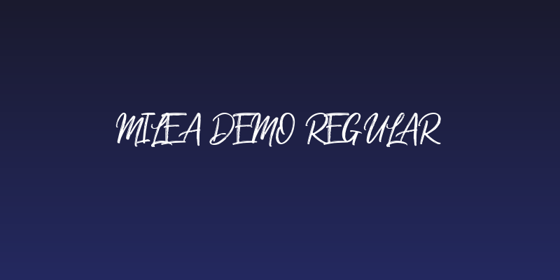 Milea Demo Regular Social Header