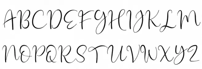 Milea Schriftart Groß