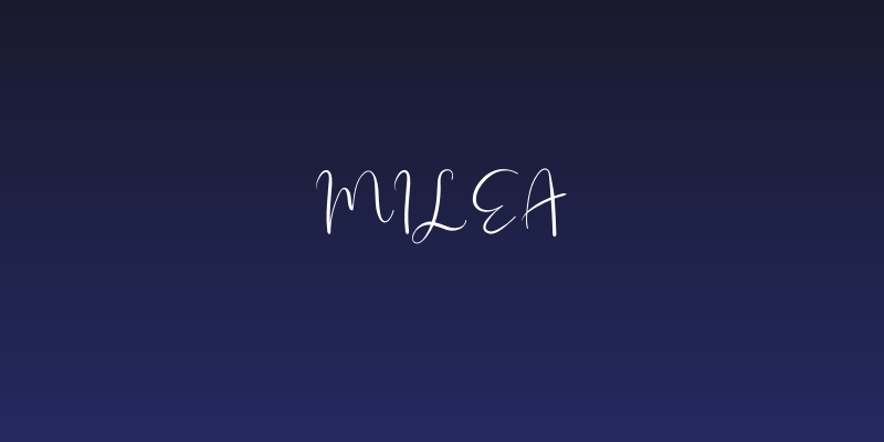 Milea Social Header