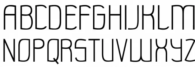 MilenaSans Font UPPERCASE