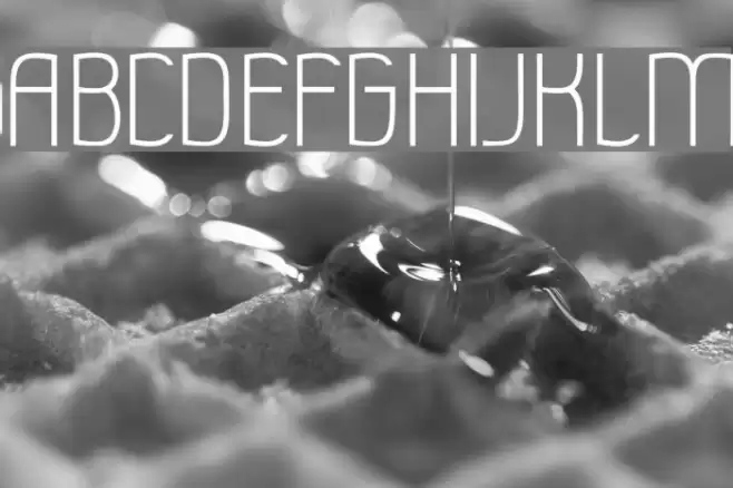 MilenaSans Font examples