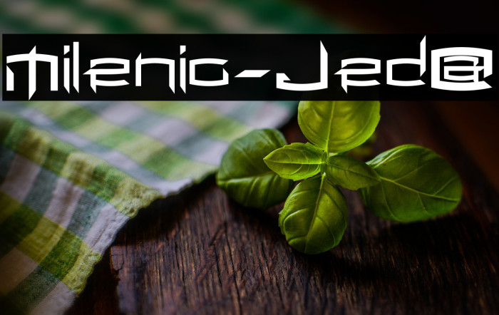 Milenio-Jed@ Example 1