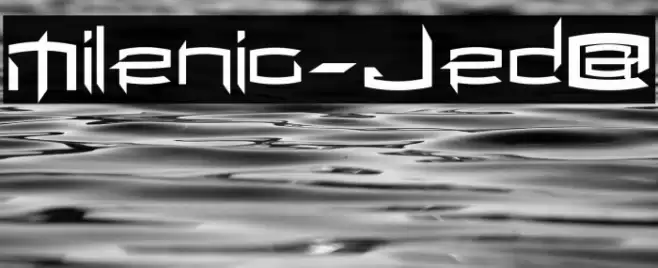 Milenio-Jed@ Font examples