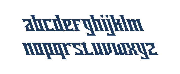 Miles Hunt Clean Oblique Lowercase