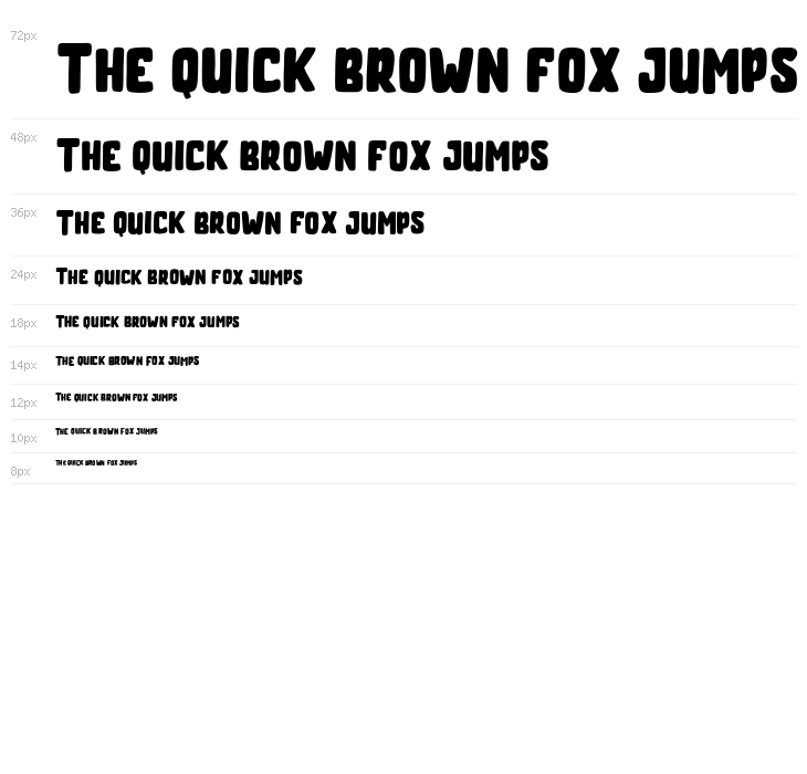 Milesheart Free Font Regular Waterfall