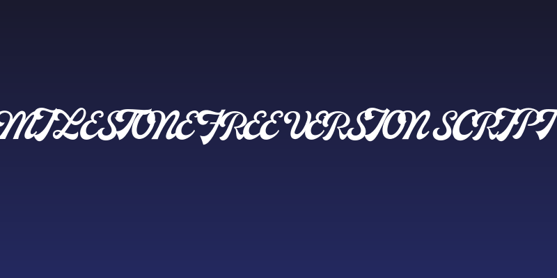 Milestone Free Version Script Social Header