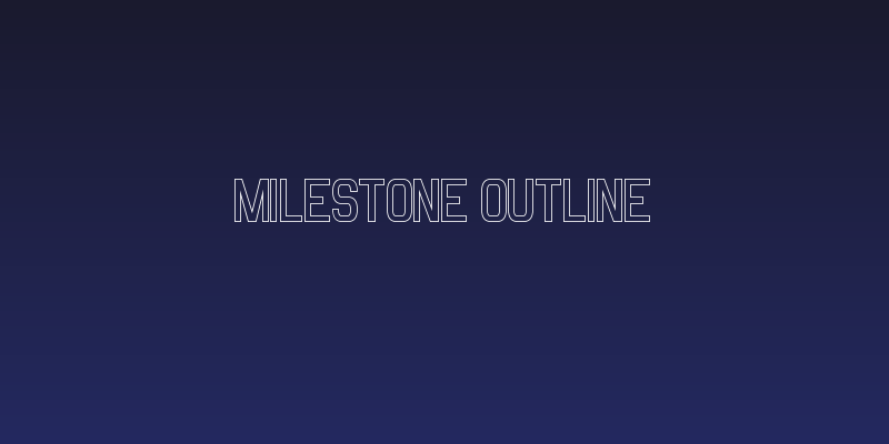 Milestone Outline Social Header