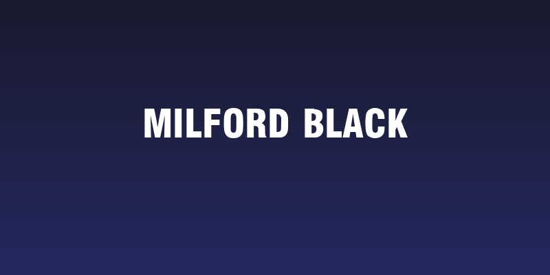 Milford Black Social Header
