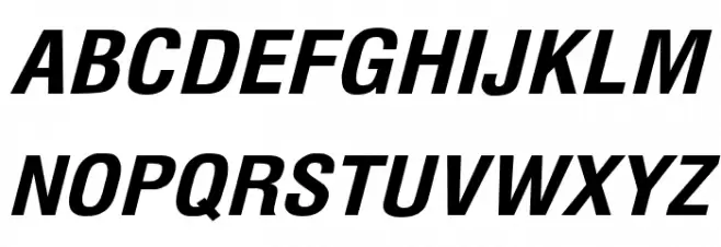 Milford Bold Italic Шрифта ВЕРХНИЙ