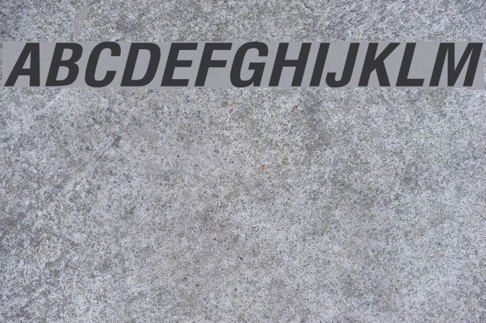 Milford Bold Italic Font examples