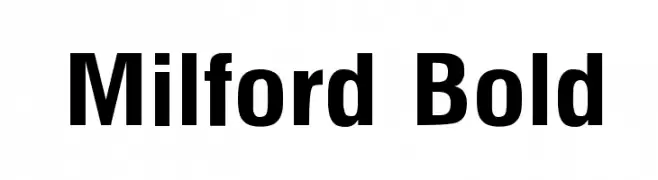 Milford Bold  Fuentes Gratis Descargar