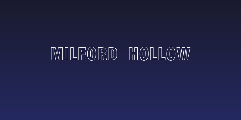 Milford Hollow Social Header