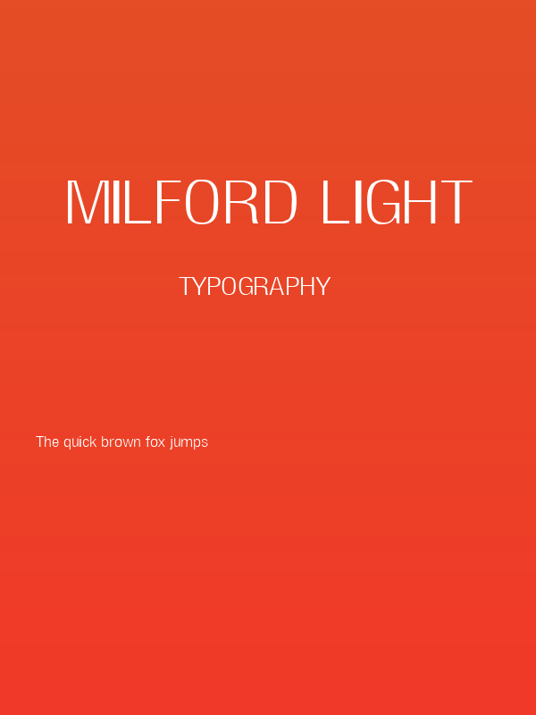 Milford Light Poster