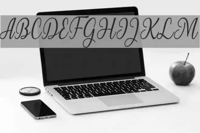 Milgun Font examples