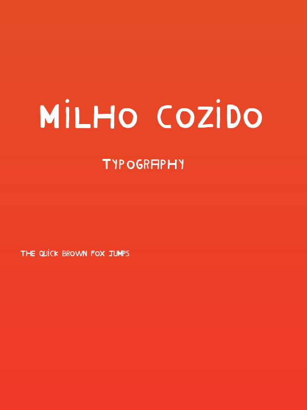 Milho Cozido Poster