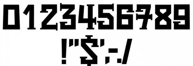 Milho Mexicano Regular Font OTHER CHARS