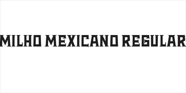 Milho Mexicano Regular Logo
