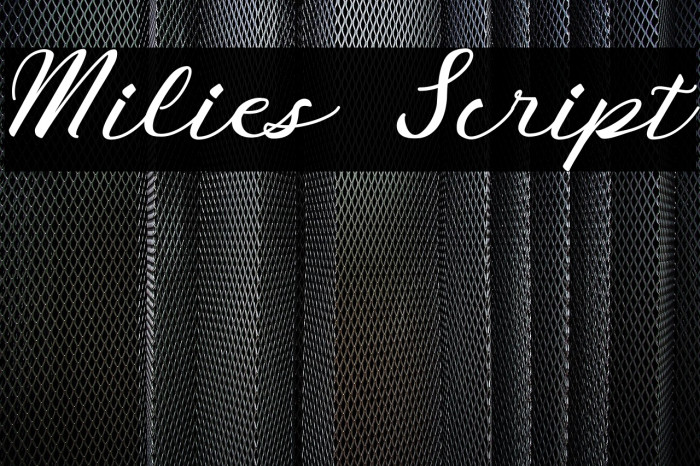 Milies Script Example 2