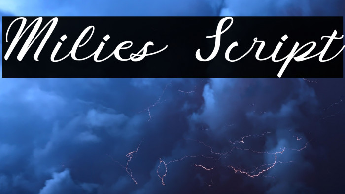 Milies Script Example 3