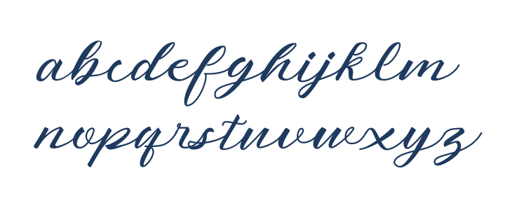 Milies Script Lowercase