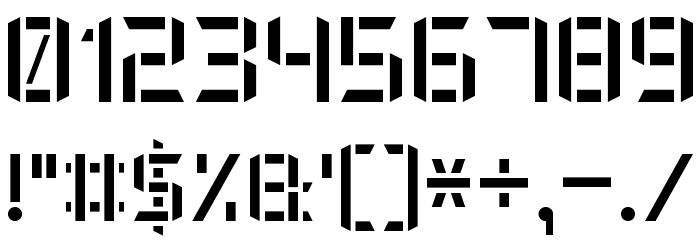 Military Font 7 फ़ॉन्ट अन्य घर का काम