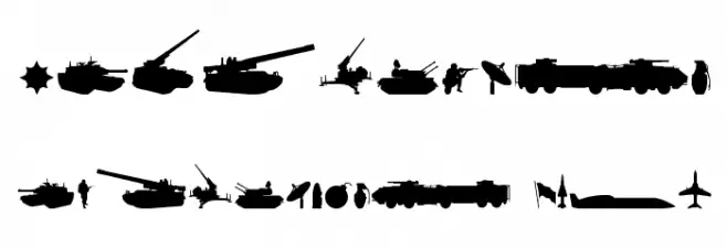 Military RPG Font OTHER CHARS