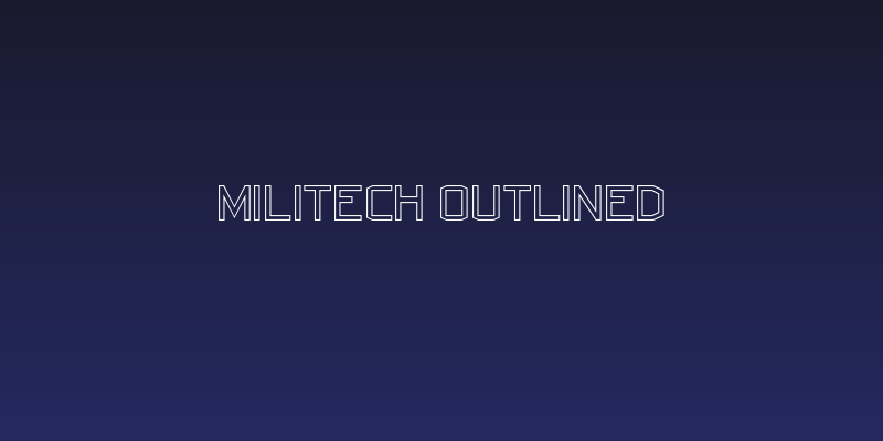 Militech Outlined Social Header