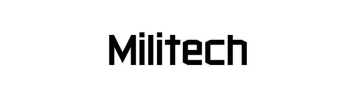 Militech  les polices de caractères gratuit tlcharger