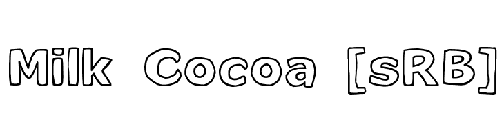 Milk Cocoa [sRB]  Frei Schriftart Herunterladen