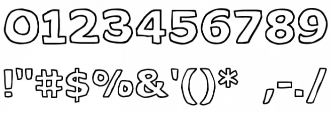 Milk Cocoa [sRB] Font OTHER CHARS