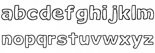 Milk Cocoa [sRB] Font LOWERCASE